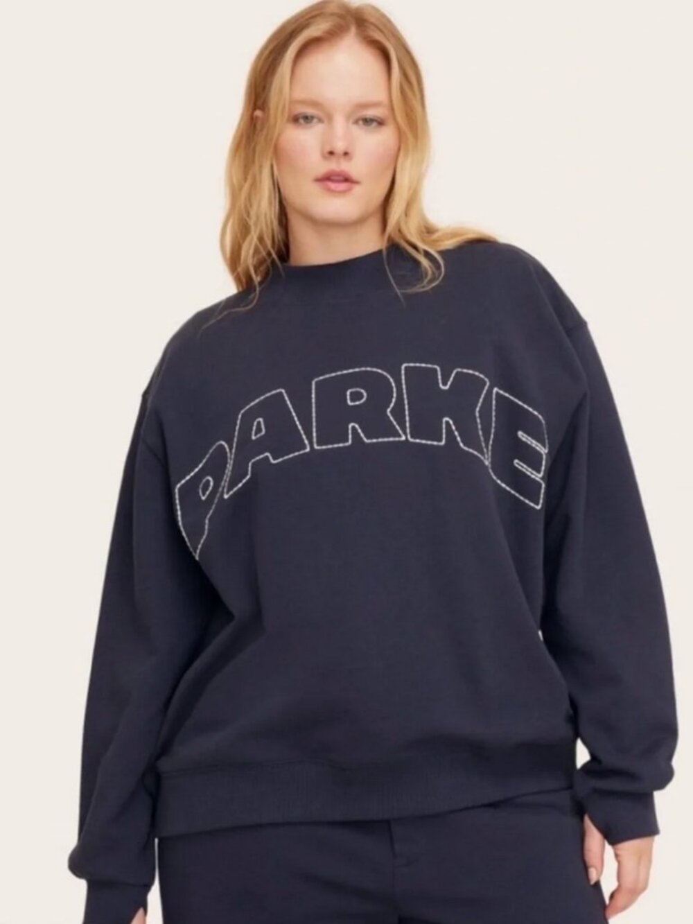 Parke X Target Navy Sweatshirpt L/XL NEW w/ tags - Picture 2 of 3